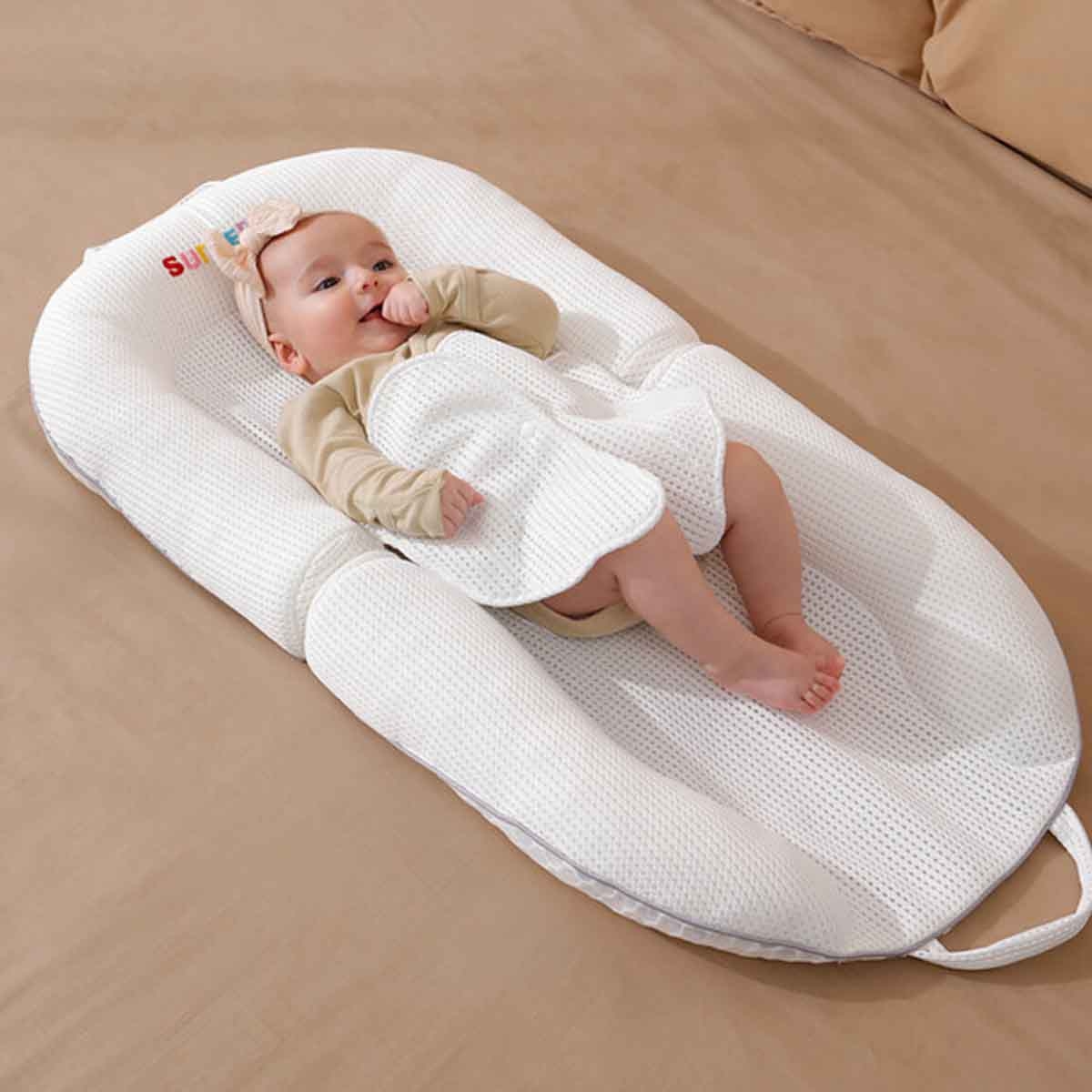 Sunveno DuPont White Baby Nest Wings Toddler, 0-2 Years