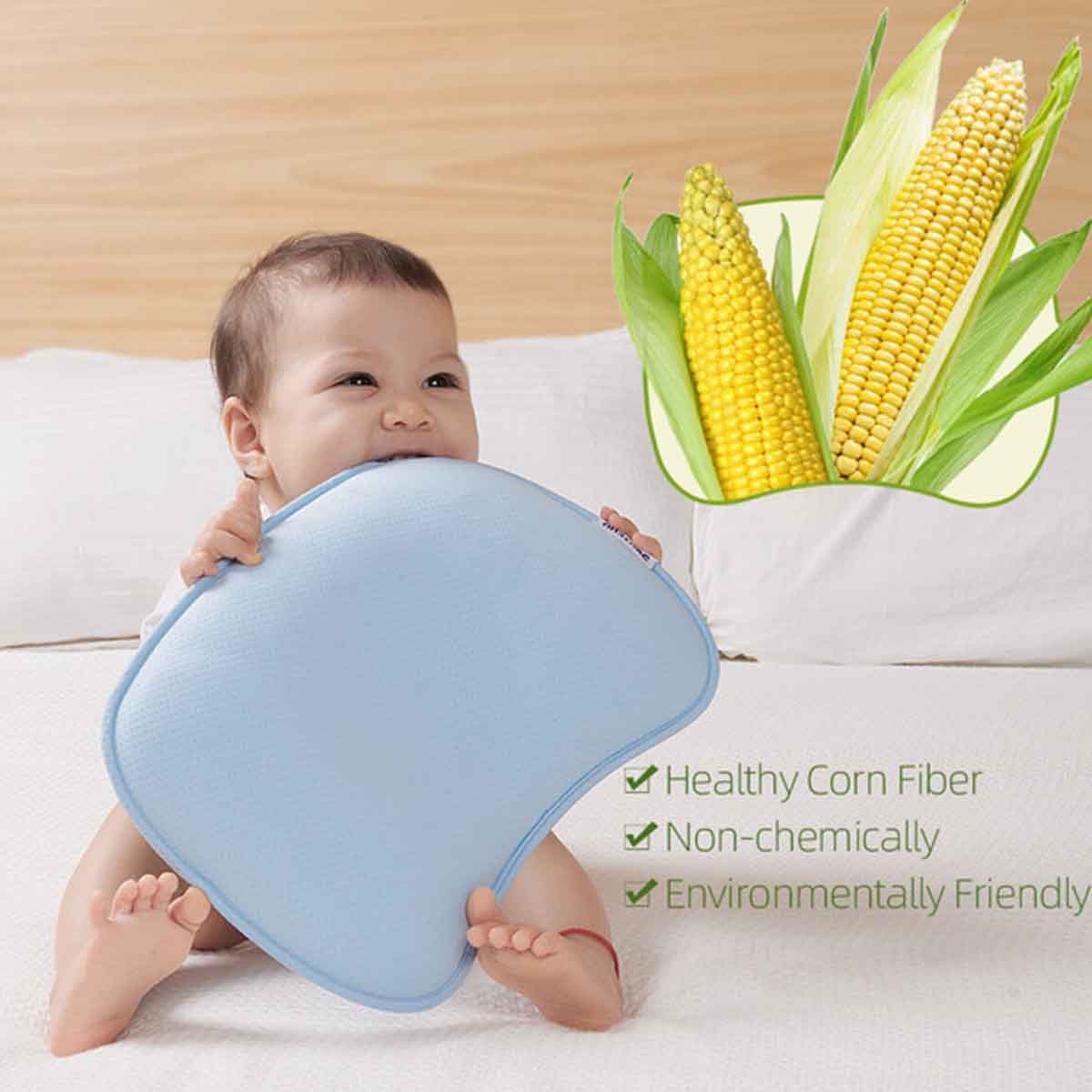 صنفينو وسادة تشكيل رأس الرضع دوبونت باللون الأزرق