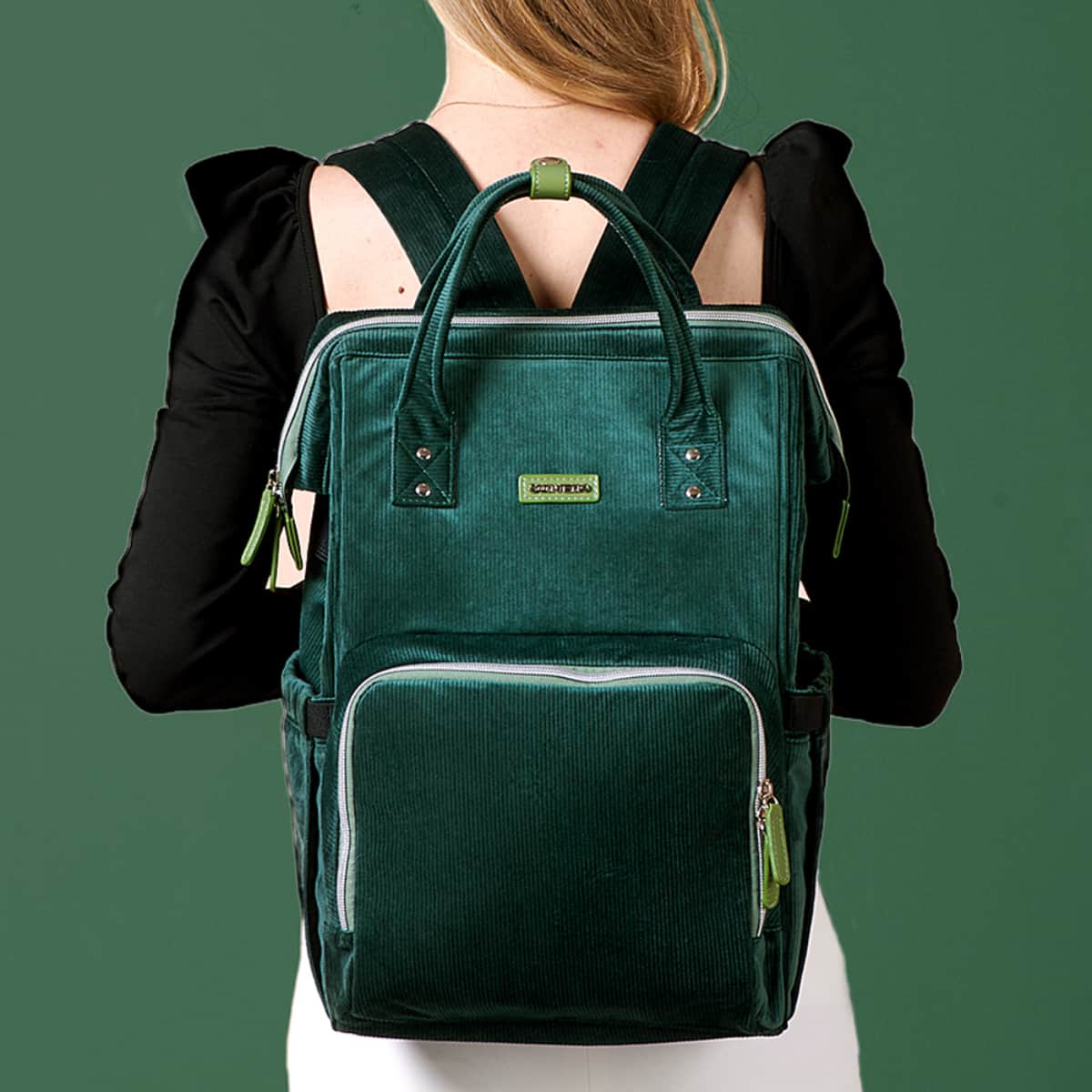Sunveno Green Diaper Bag Toddler