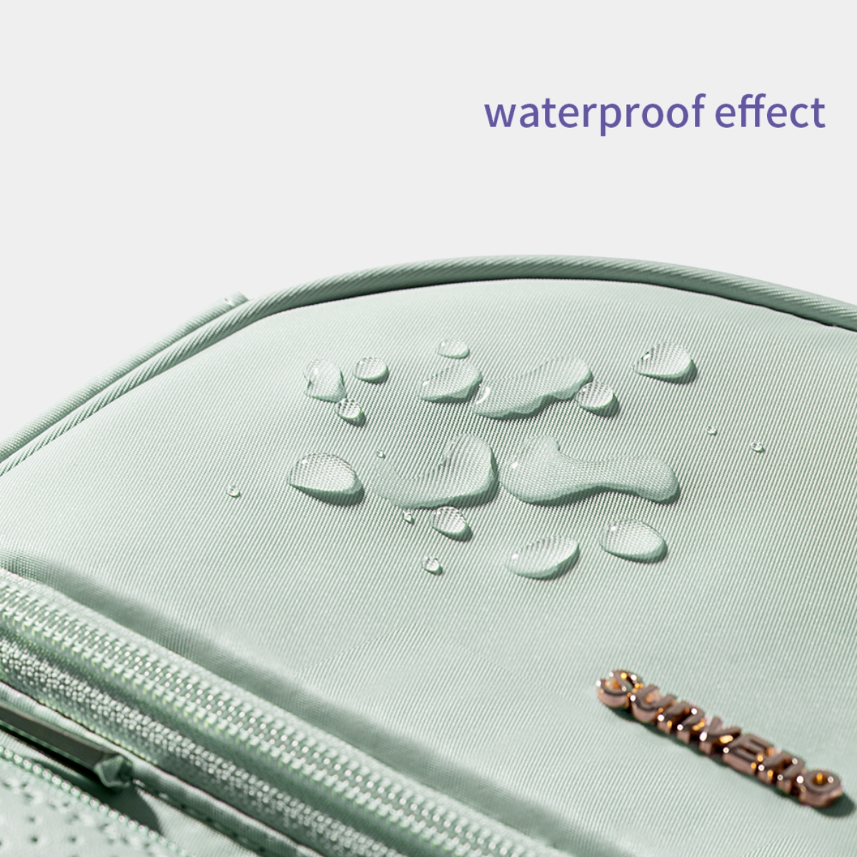 Sunveno Green Insulated Lunch Bag with Thermos Box Unisex, 13+ Years