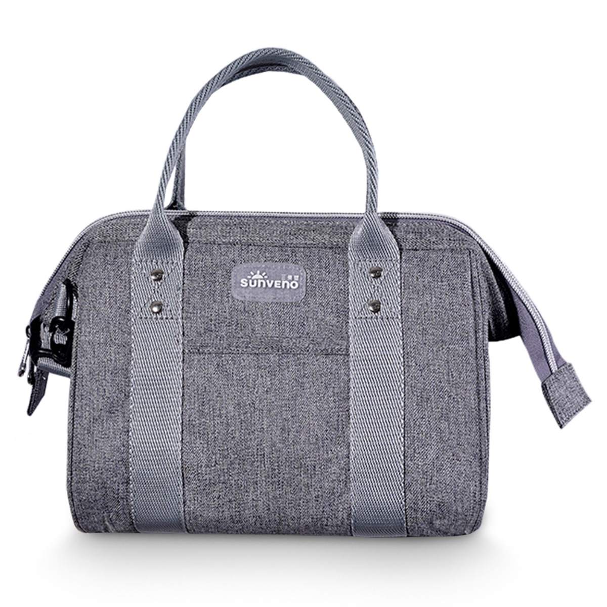 Sunveno Grey Mini Grab and Go Diaper Bag Toddler