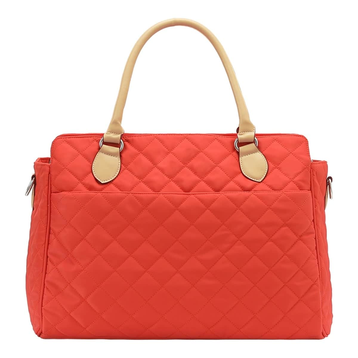 Sunveno Orange Styler Fashion Diaper Bag