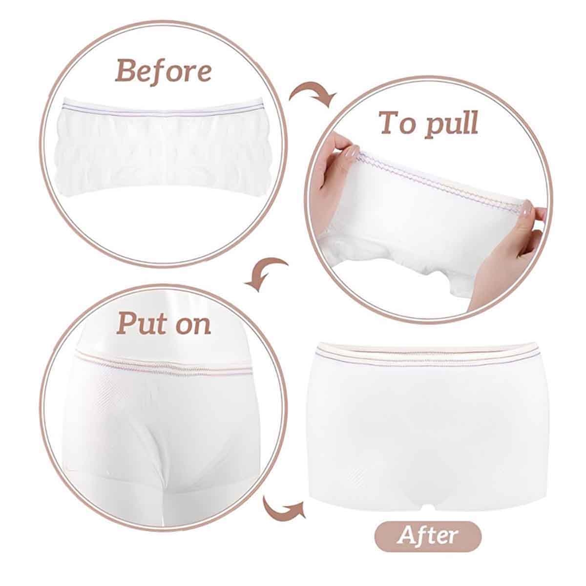 Sunveno S 2-Piece Postpartum Mesh Underwear
