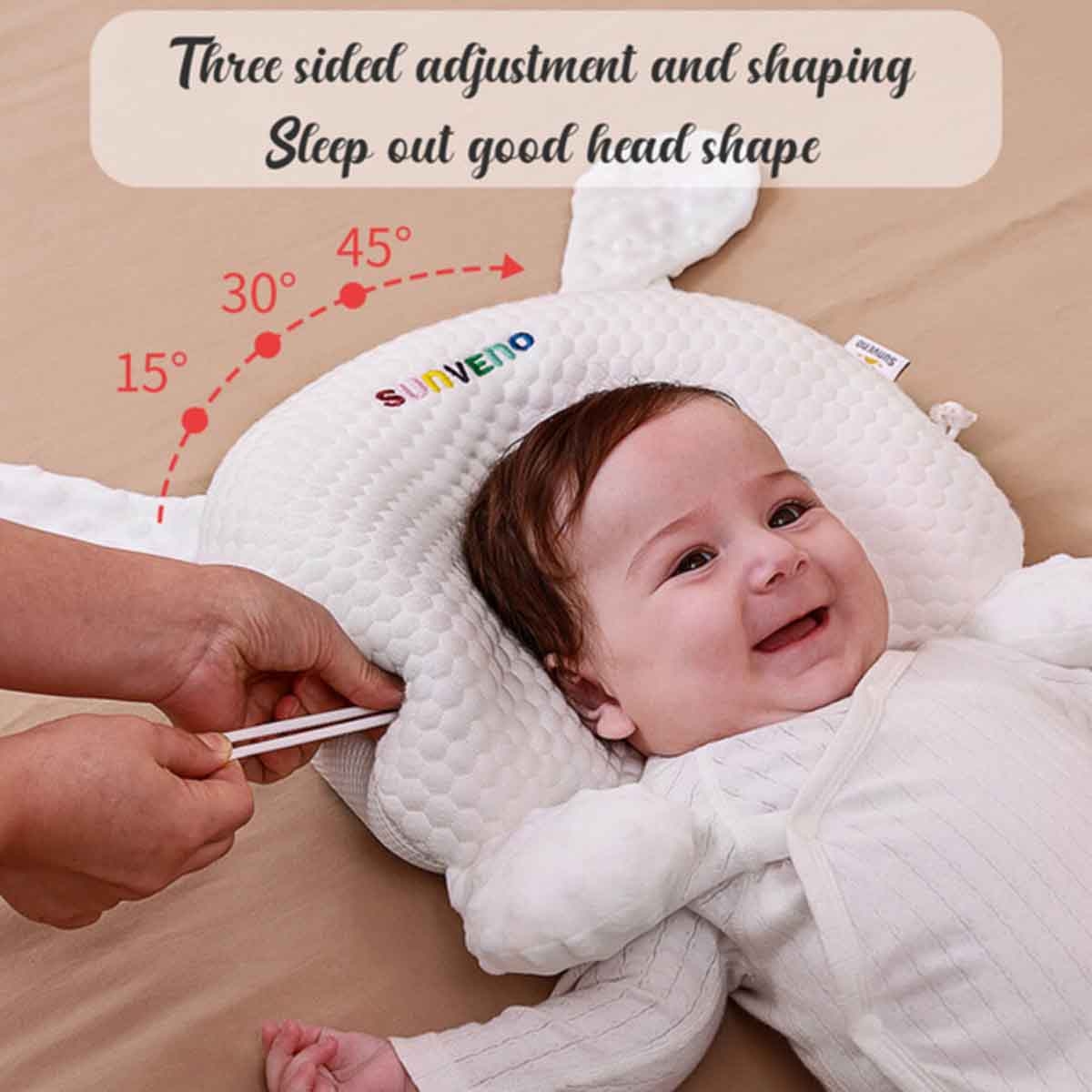 Sunveno Head Shaping Rabbit Infant Pillow