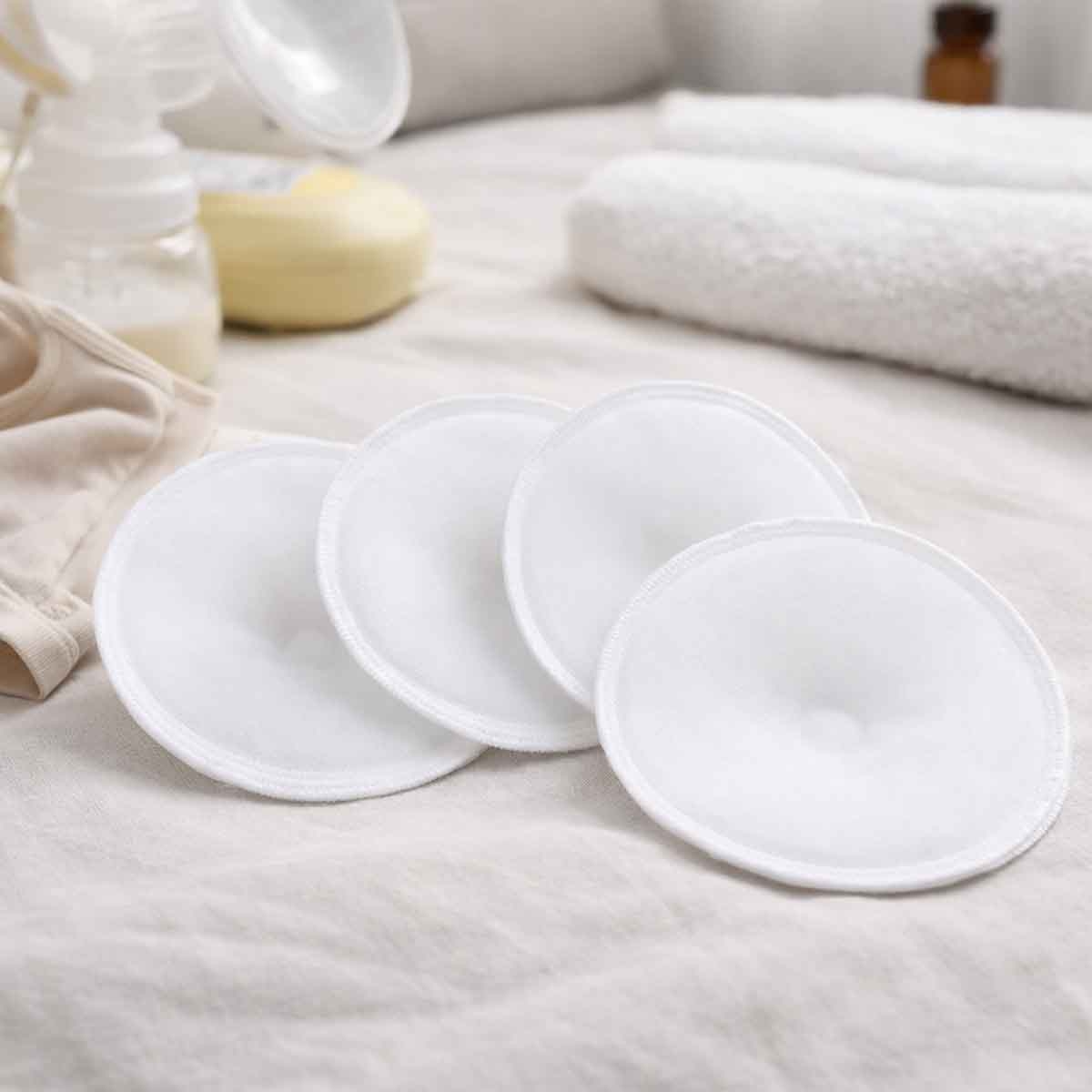Sunveno 4-Piece Reusable Breast Pads