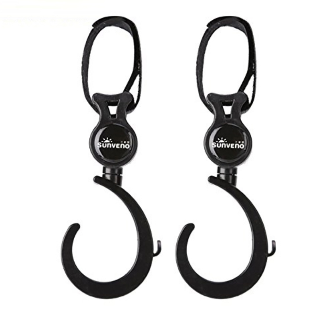 Sunveno Rotating Stroller Hook Toddler, 0-2 Years, Pack of 2