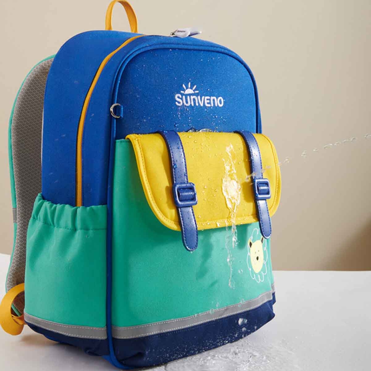 Sunveno 16" Green School Backpack