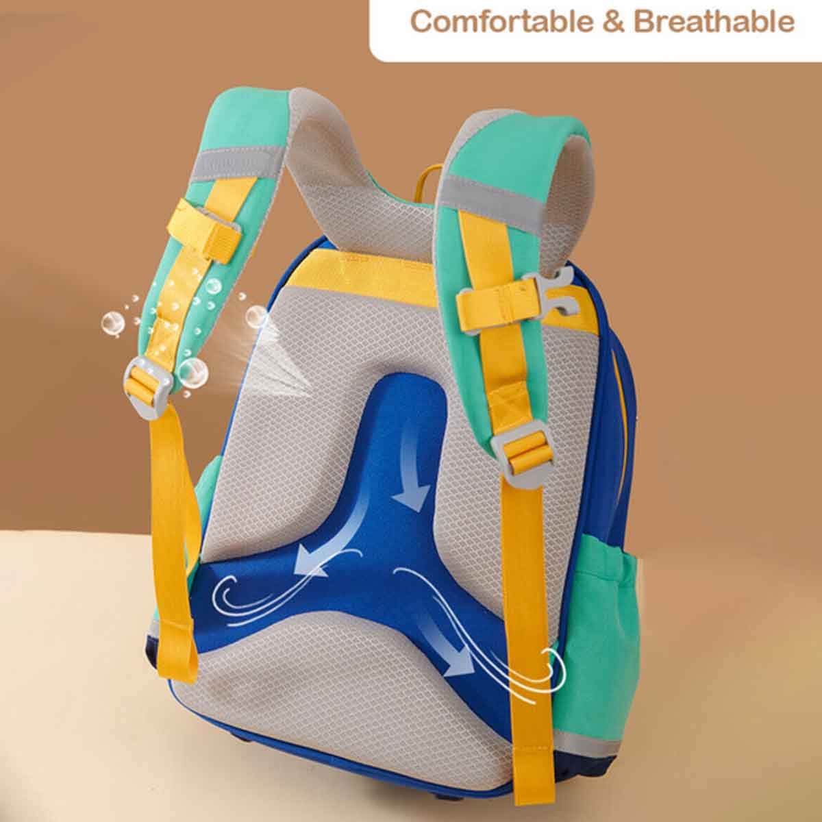 Sunveno 16" Green School Backpack