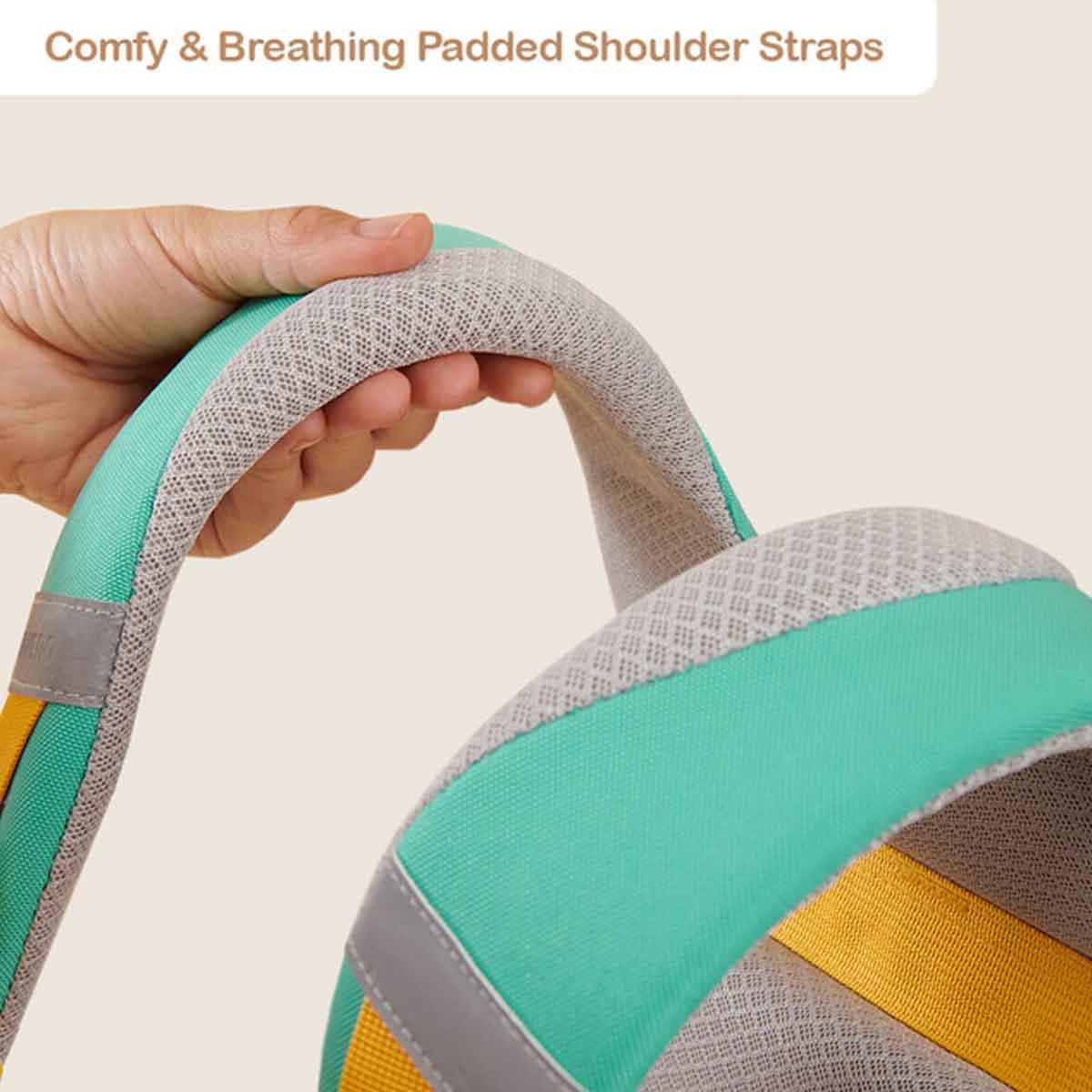 Sunveno 16" Green School Backpack