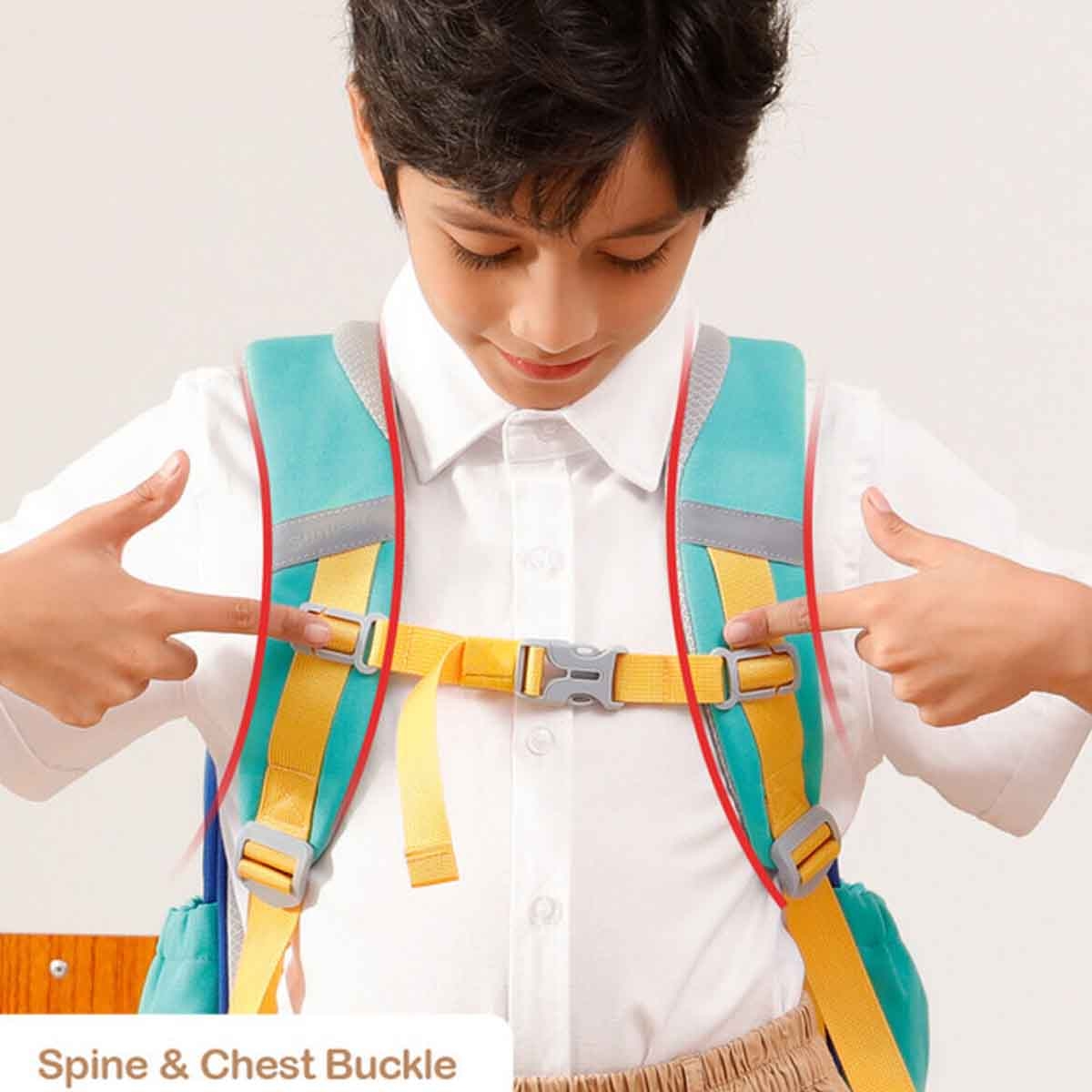 Sunveno 16" Green School Backpack