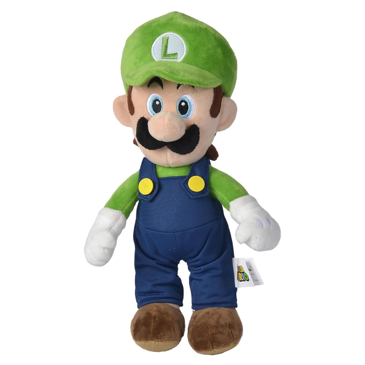 Super Mario 12″ Luigi Plush Toy Unisex, 3-4 Years