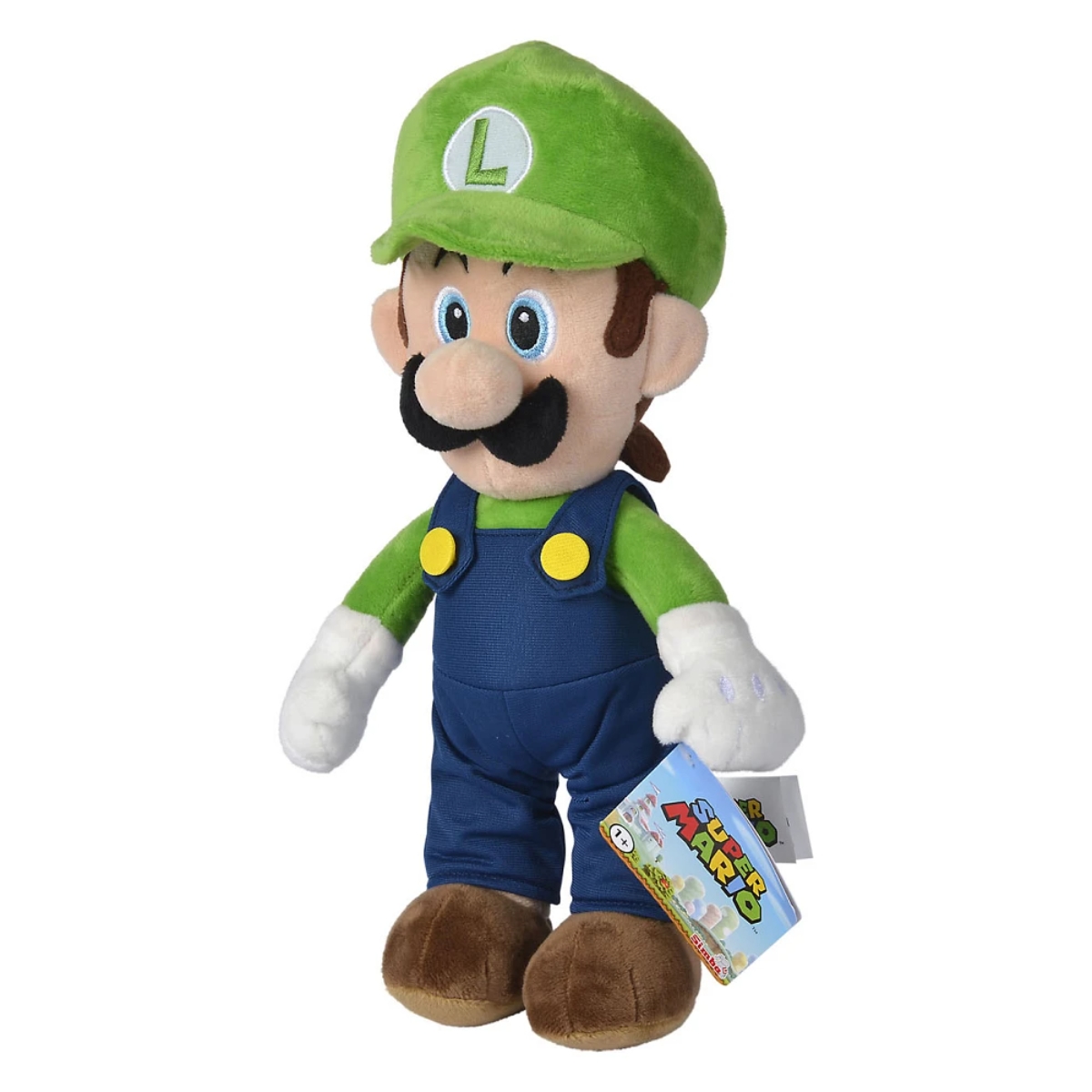 Super Mario 12″ Luigi Plush Toy Unisex, 3-4 Years