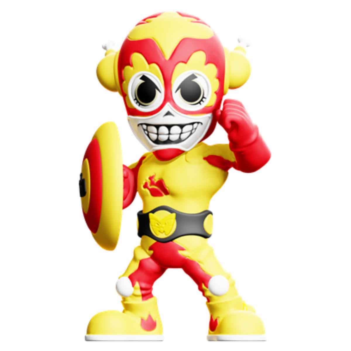 Super Masked Captain Nuget Stretch Tech Figure Unisex, 5-7 Years