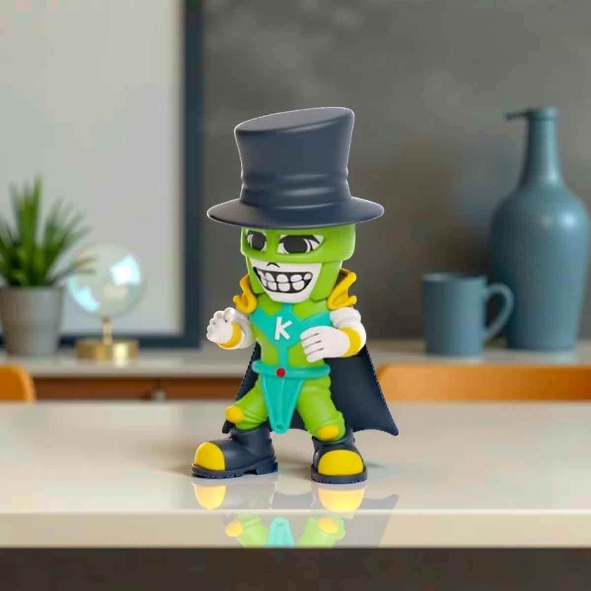 Super Masked Dr. Kal Stretch Tech Figure Unisex, 5-7 Years