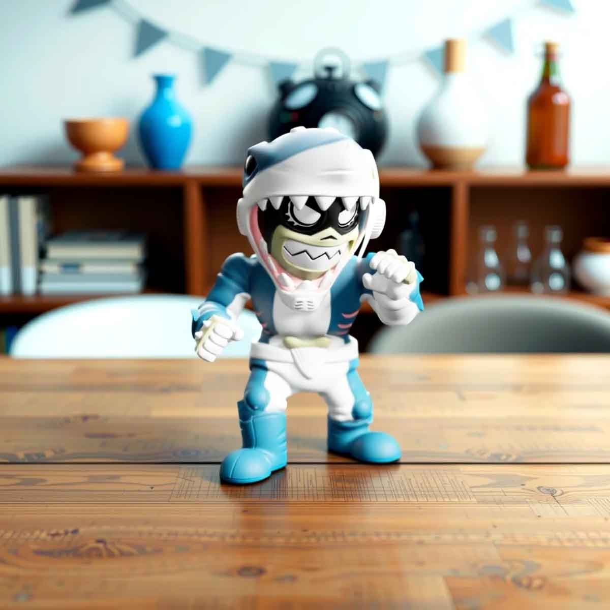 سوبر ماسكد مجسم جاو بوي سترتش تيك للجنسين، من عمر 5-7 سنوات