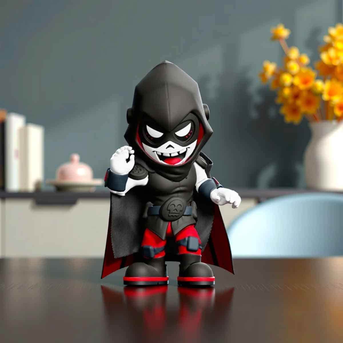 Super Masked Whispers Stretch Tech Figure Unisex, 5-7 Years