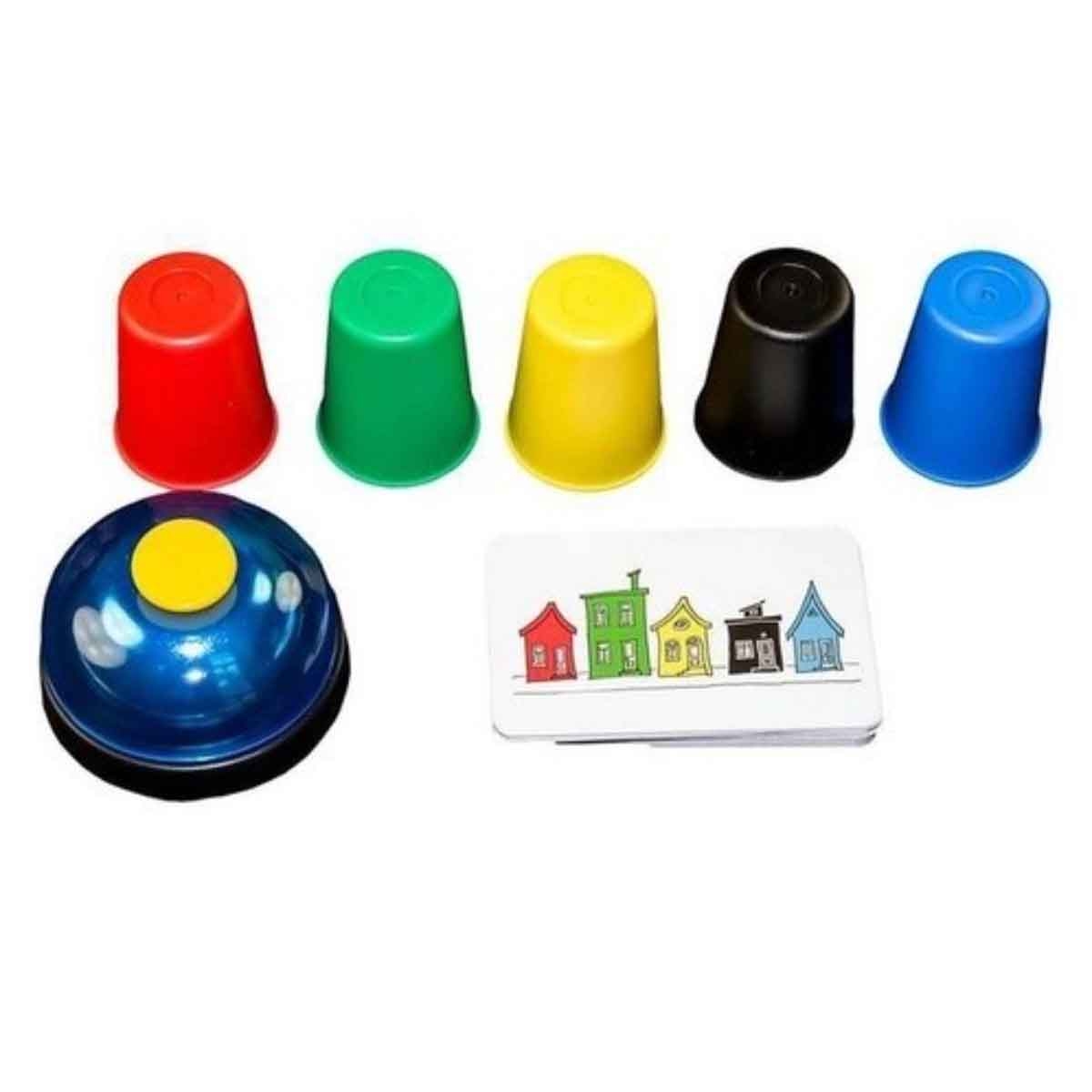 SuperHeated Neurons 123 Cups Board Game Unisex, 5-7 Years