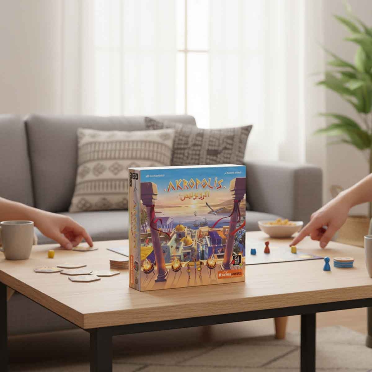 SuperHeated Neurons Akropolis Board Game Unisex, 8-10 Years