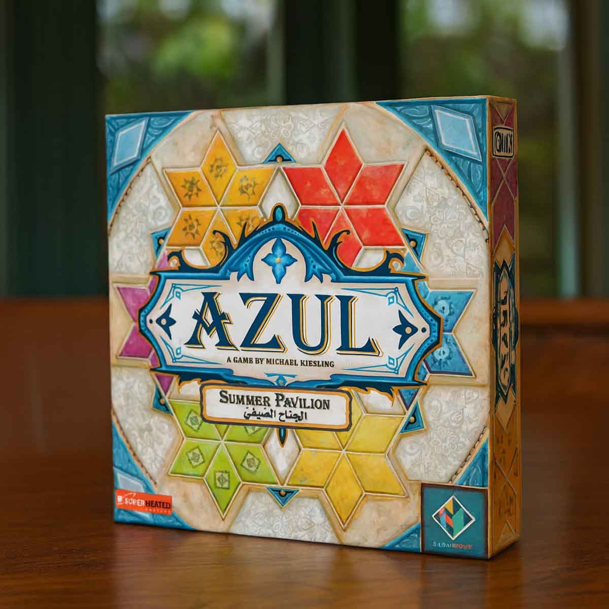SuperHeated Neurons Azul: Summer Pavilion Board Game Unisex, 8-10 Years