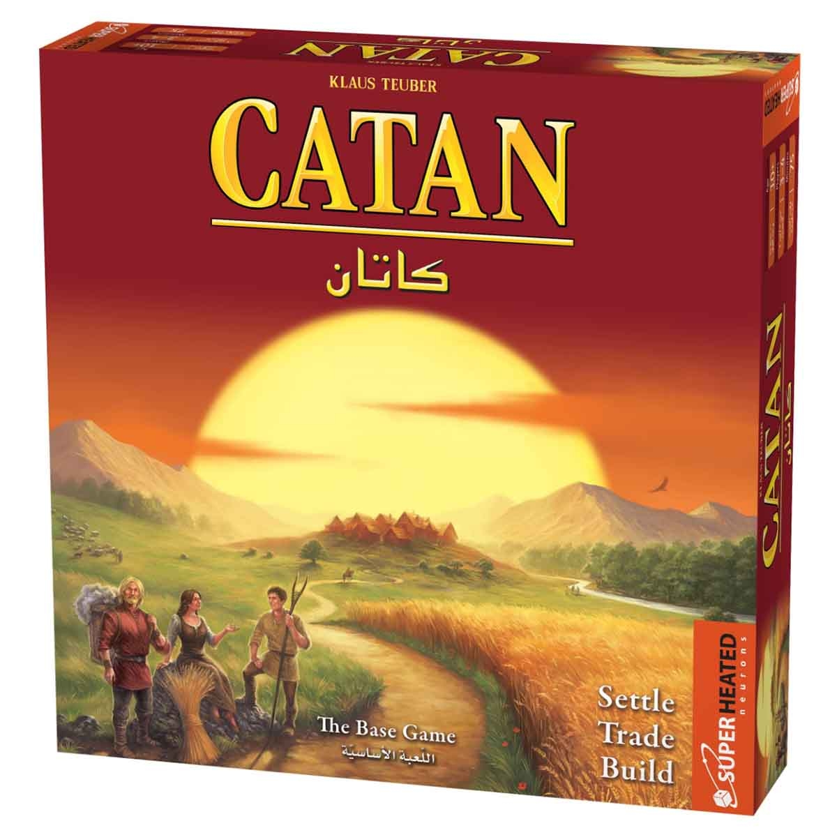 SuperHeated Neurons Catan 3-4 Players Board Game Unisex, 11-12 Years