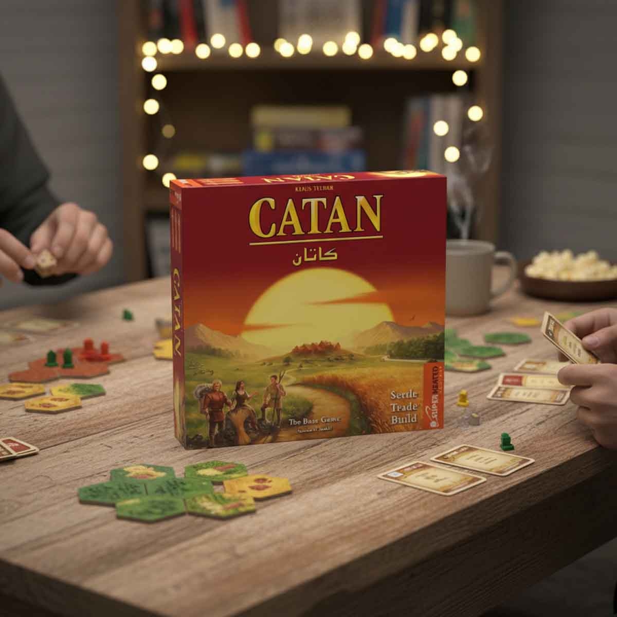 SuperHeated Neurons Catan 3-4 Players Board Game Unisex, 11-12 Years