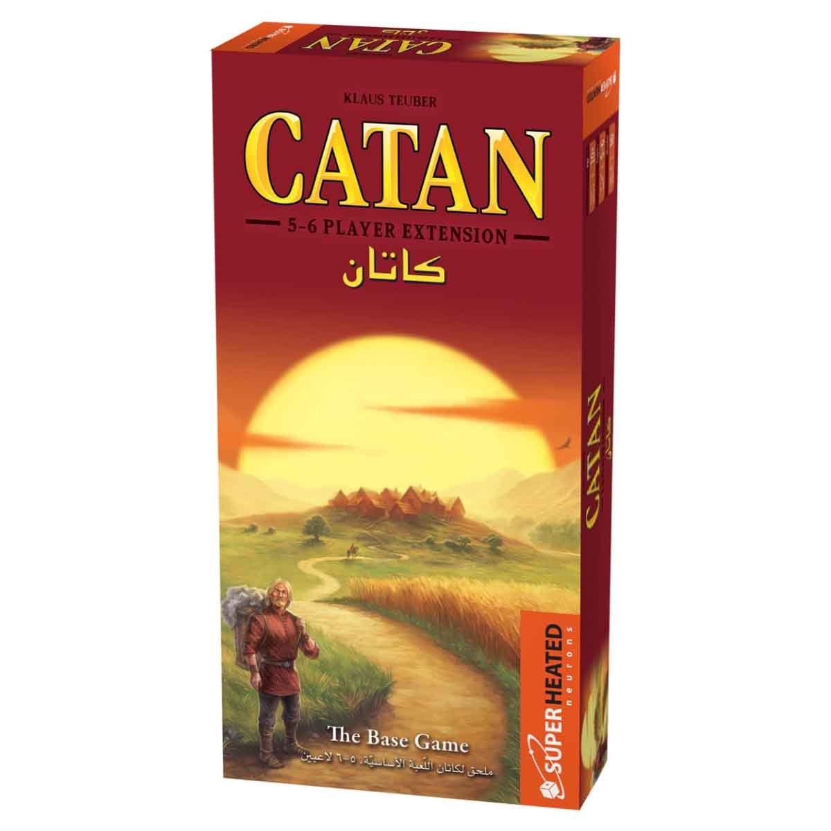 SuperHeated Neurons Catan 5-6 Players Board Game Unisex, 11-12 Years
