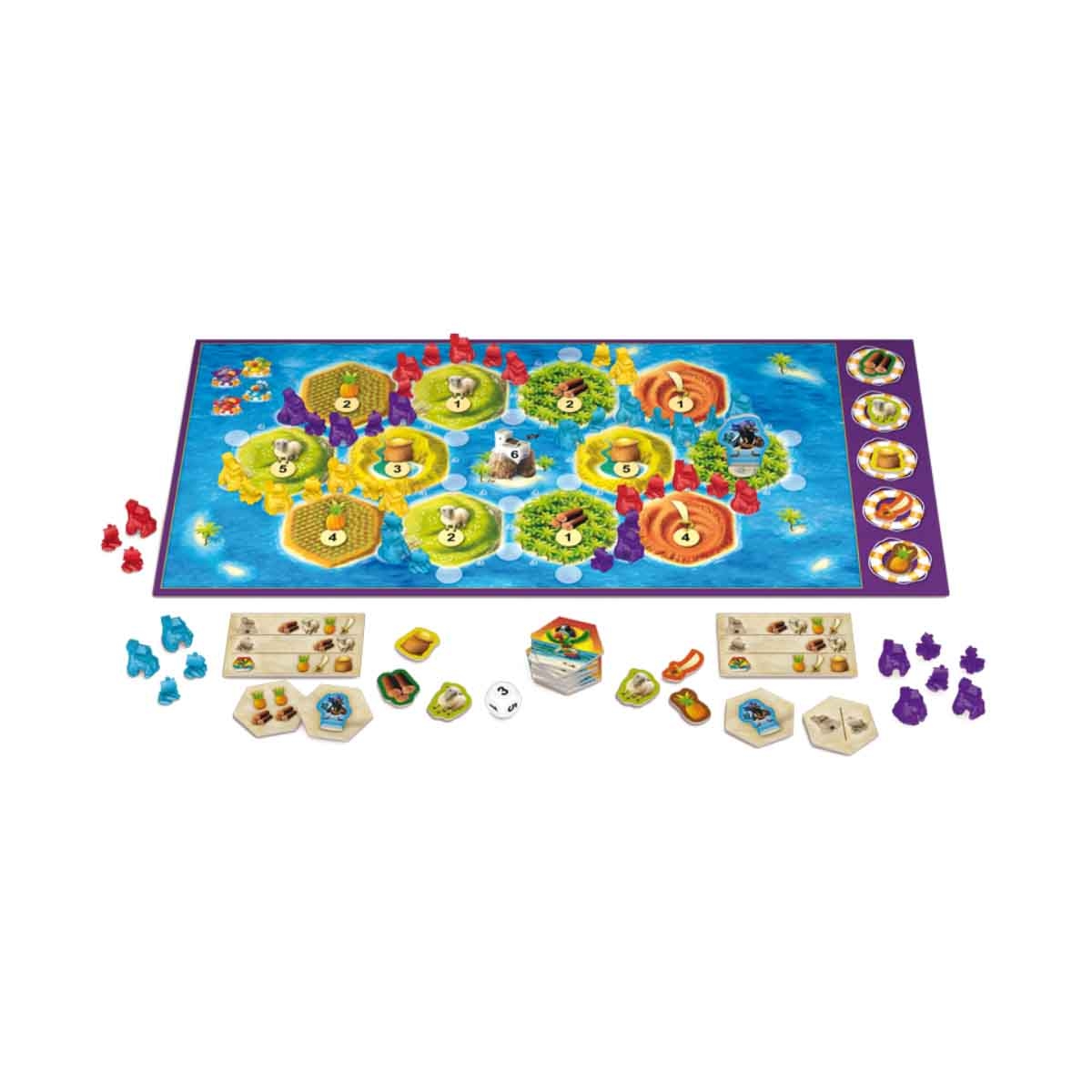 SuperHeated Neurons Catan Junior 2-4 Players Board Game Unisex, 5-7 Years