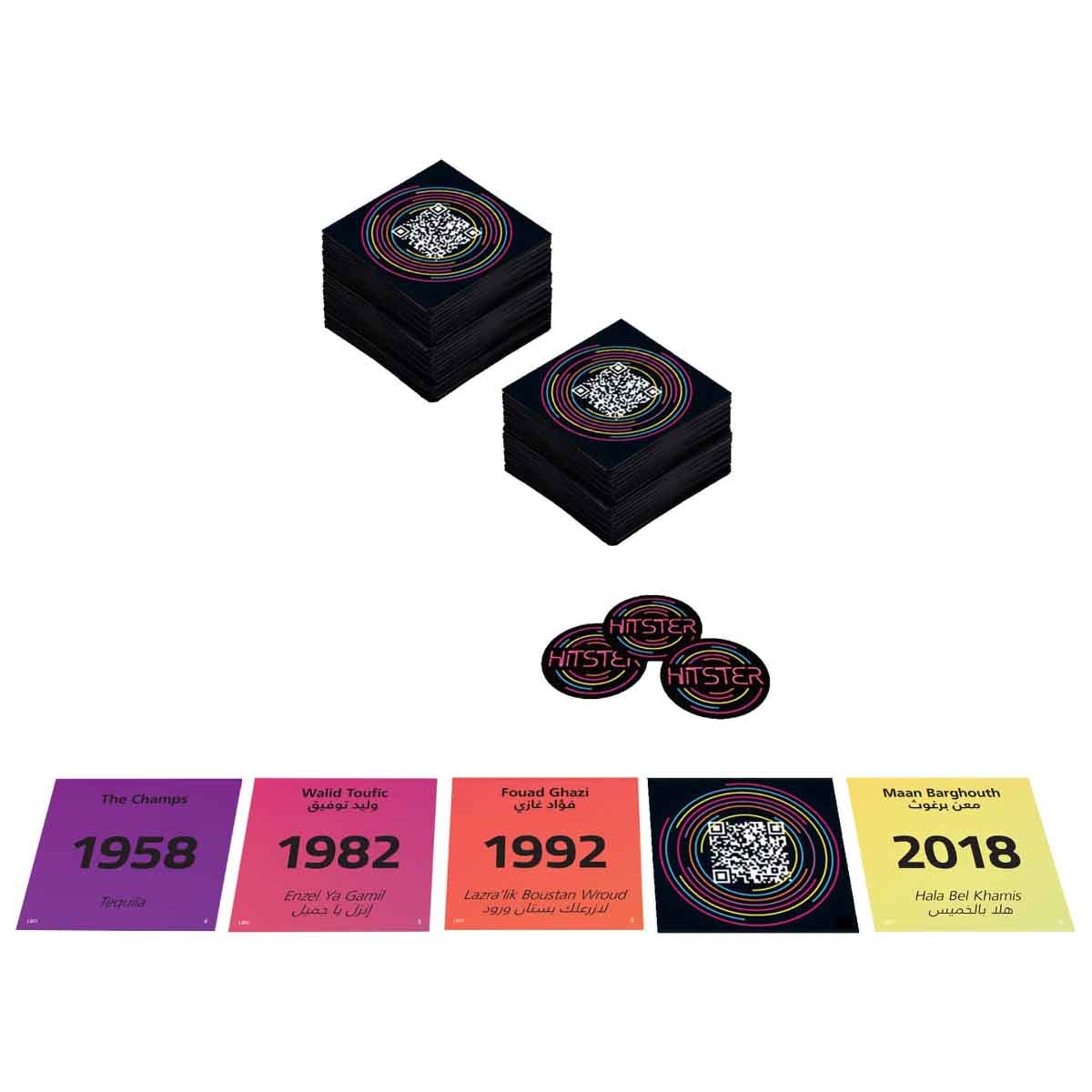 SuperHeated Neurons Hitster Board Game Unisex, 13+ Years