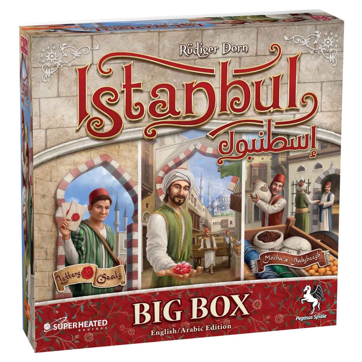 SuperHeated Neurons Istanbul Board Game Unisex, 13+ Years