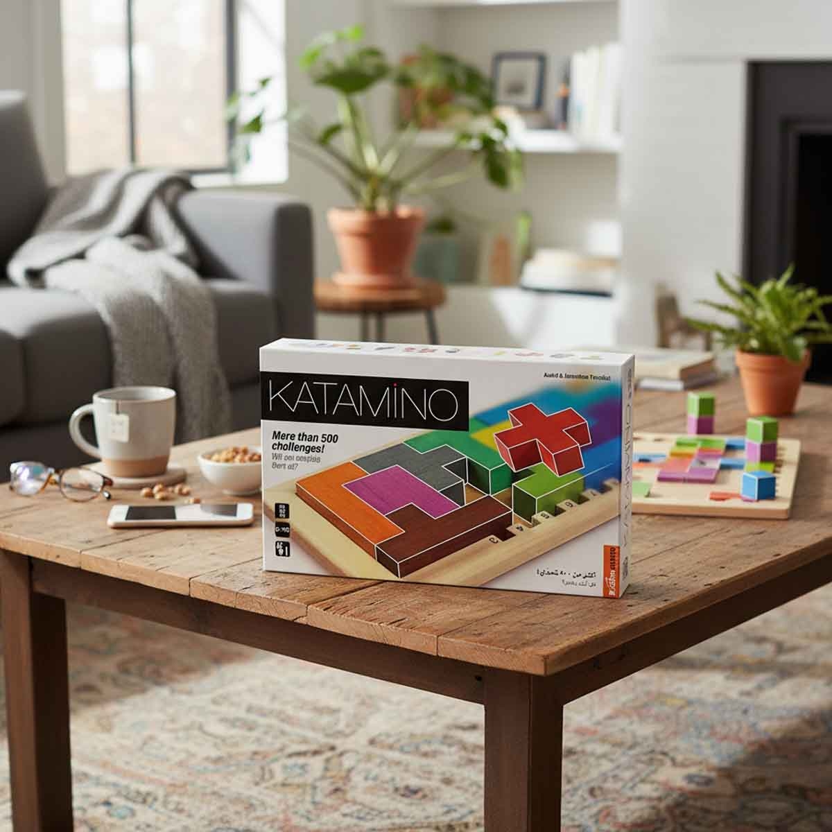 SuperHeated Neurons Katamino Board Game Unisex, 5-7 Years