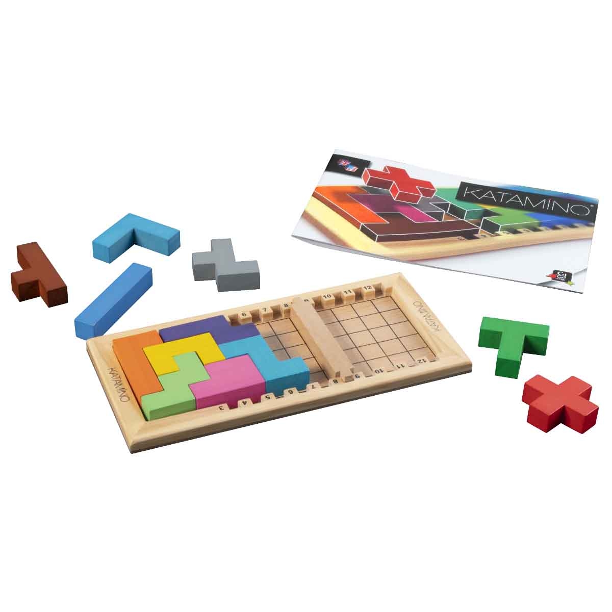 SuperHeated Neurons Katamino Board Game Unisex, 5-7 Years