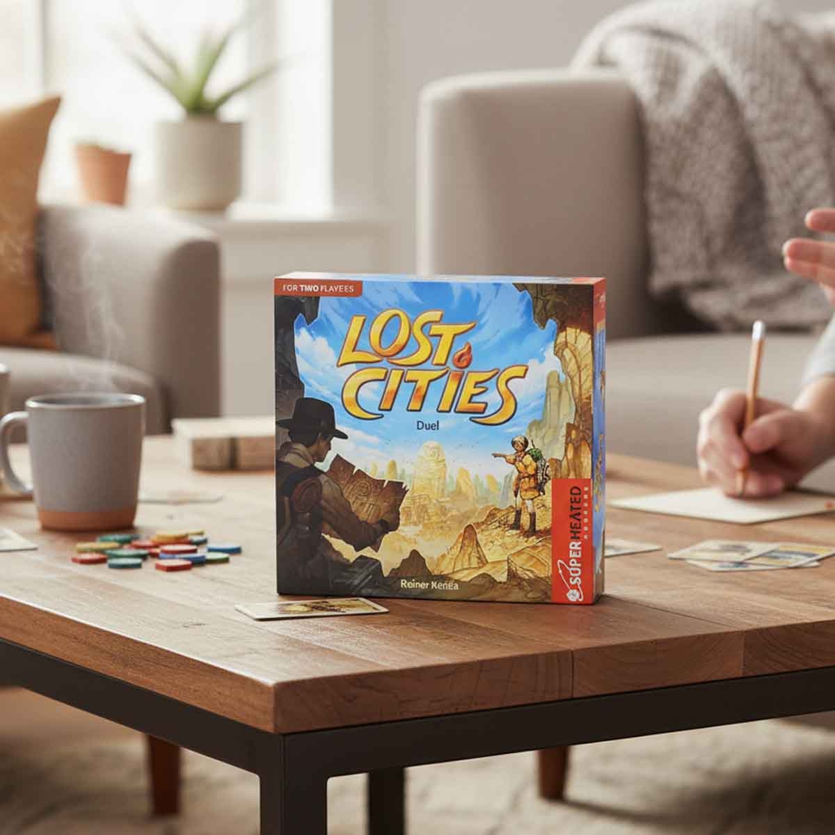 سوبرهيتد نيورونز لعبة بطاقات المدن المفقودة للجنسين عمر 8–10 سنوات