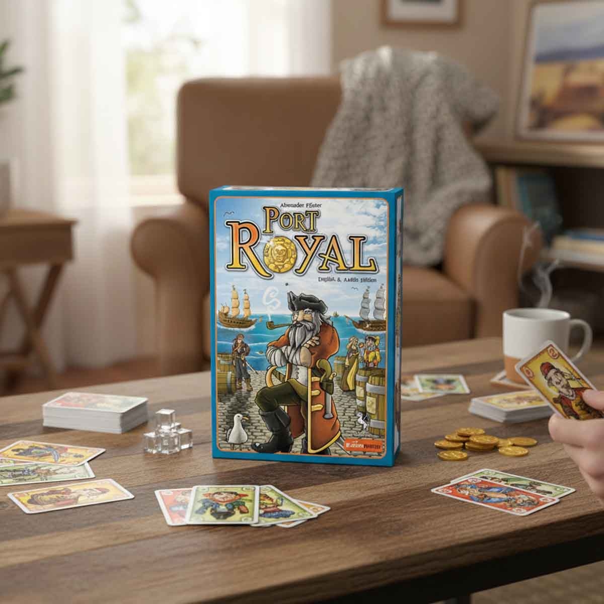 SuperHeated Neurons Port Royal Board Game Unisex, 8-10 Years