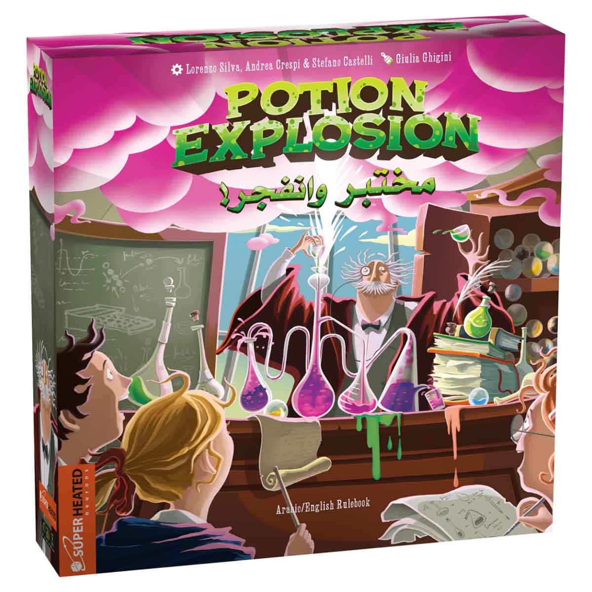 SuperHeated Neurons Potion Explosion Board Game Unisex, 8-10 Years