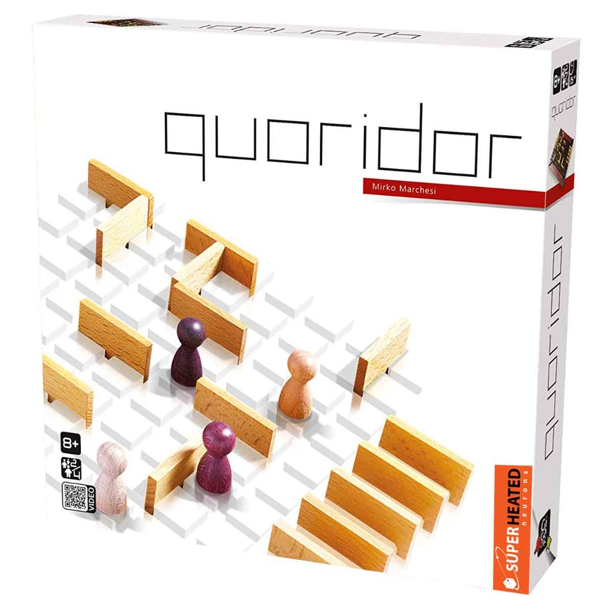 SuperHeated Neurons Quoridor Board Game Unisex, 8-10 Years