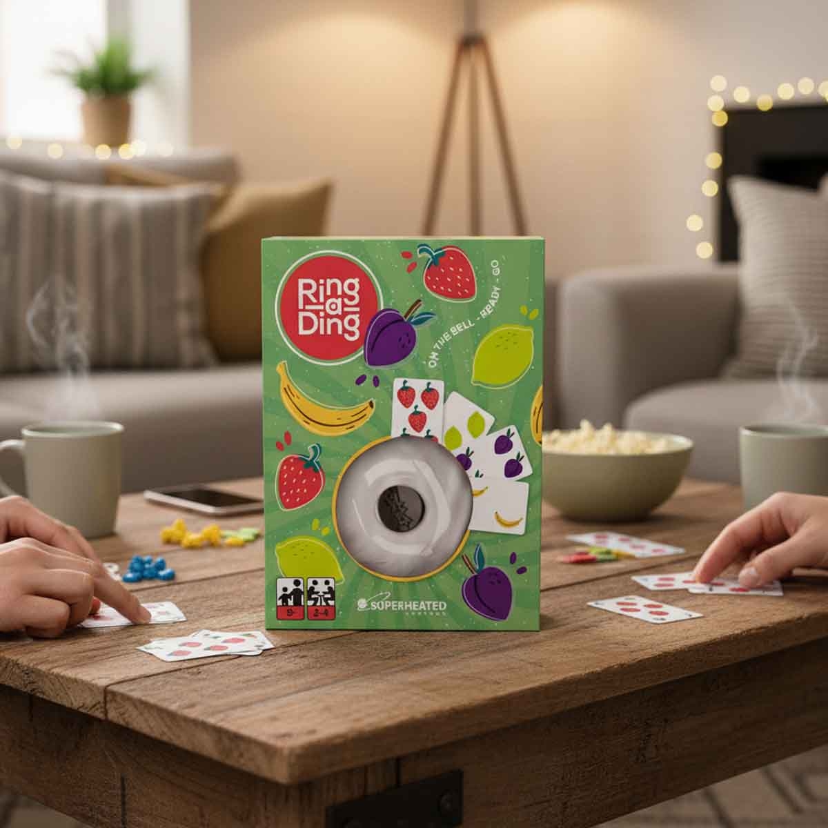 SuperHeated Neurons Ring A Ding Board Game Unisex, 5-7 Years