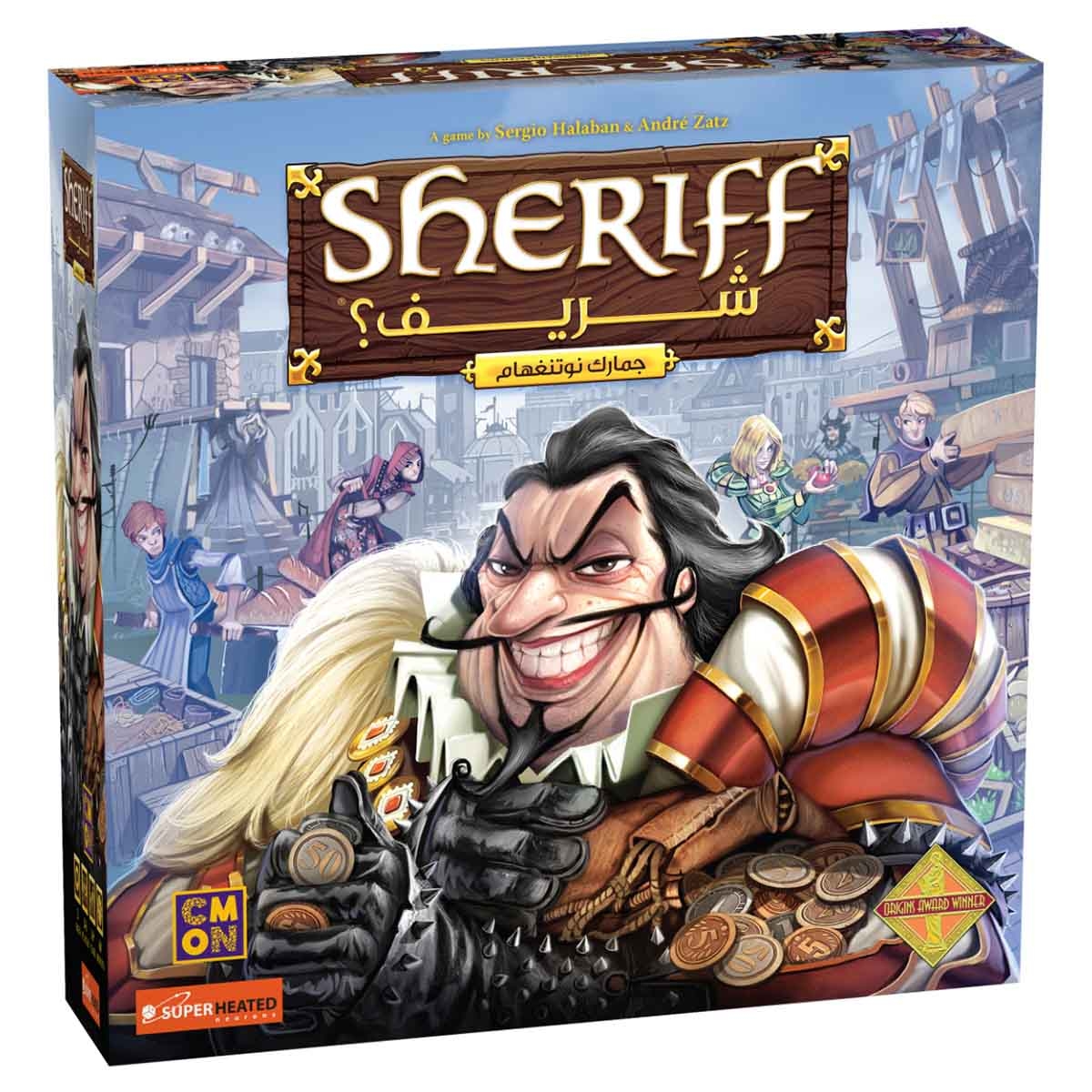 SuperHeated Neurons Sheriff Board Game Unisex, 13+ Years