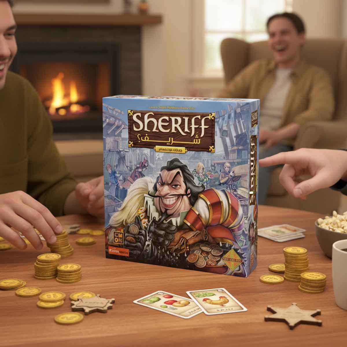 SuperHeated Neurons Sheriff Board Game Unisex, 13+ Years