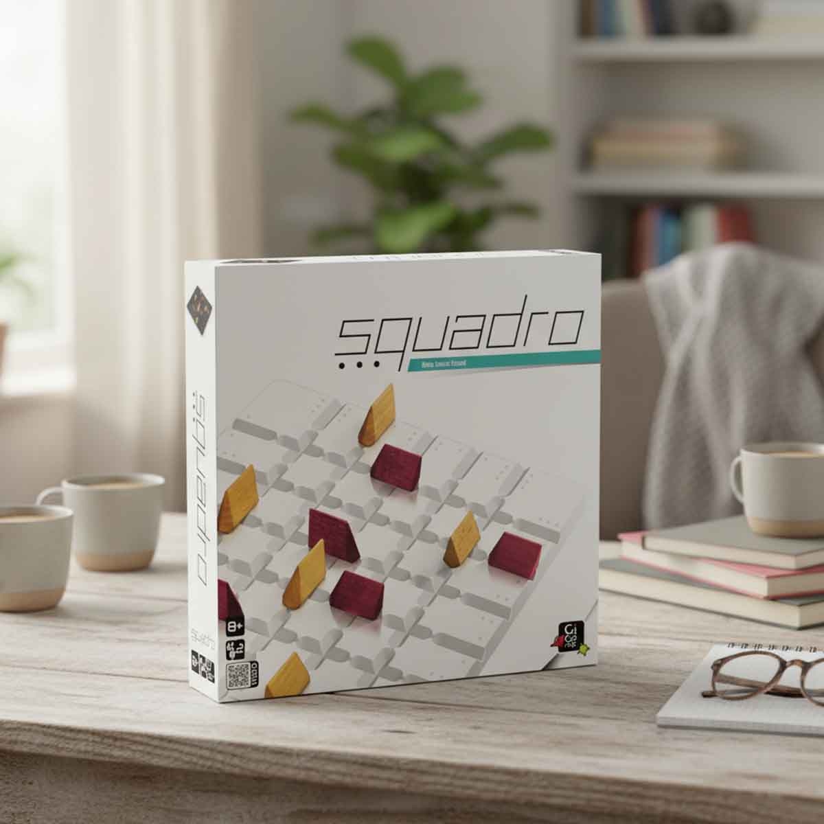 SuperHeated Neurons Squadro Board Game Unisex, 8-10 Years