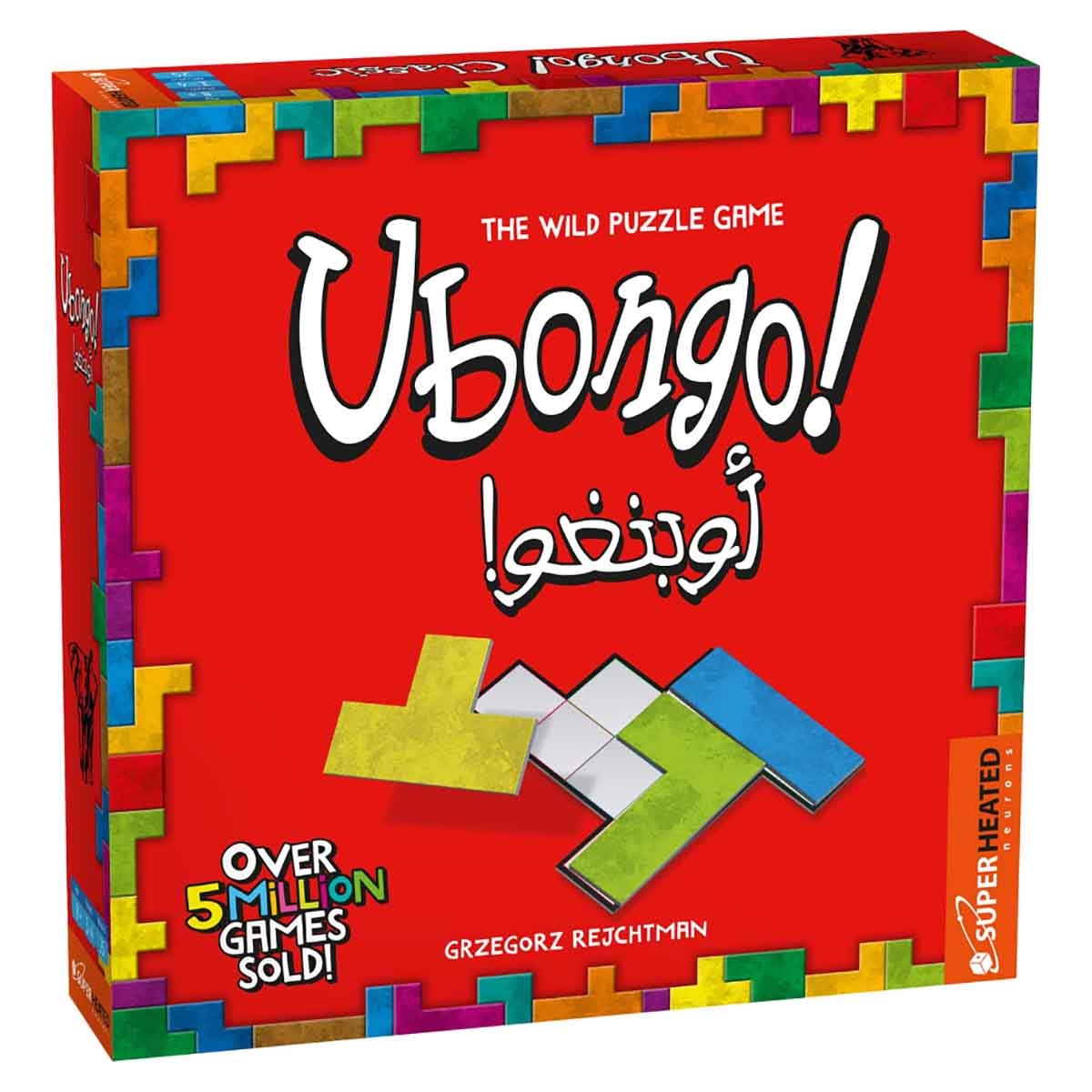 SuperHeated Neurons Ubongo Board Game Unisex, 8-10 Years