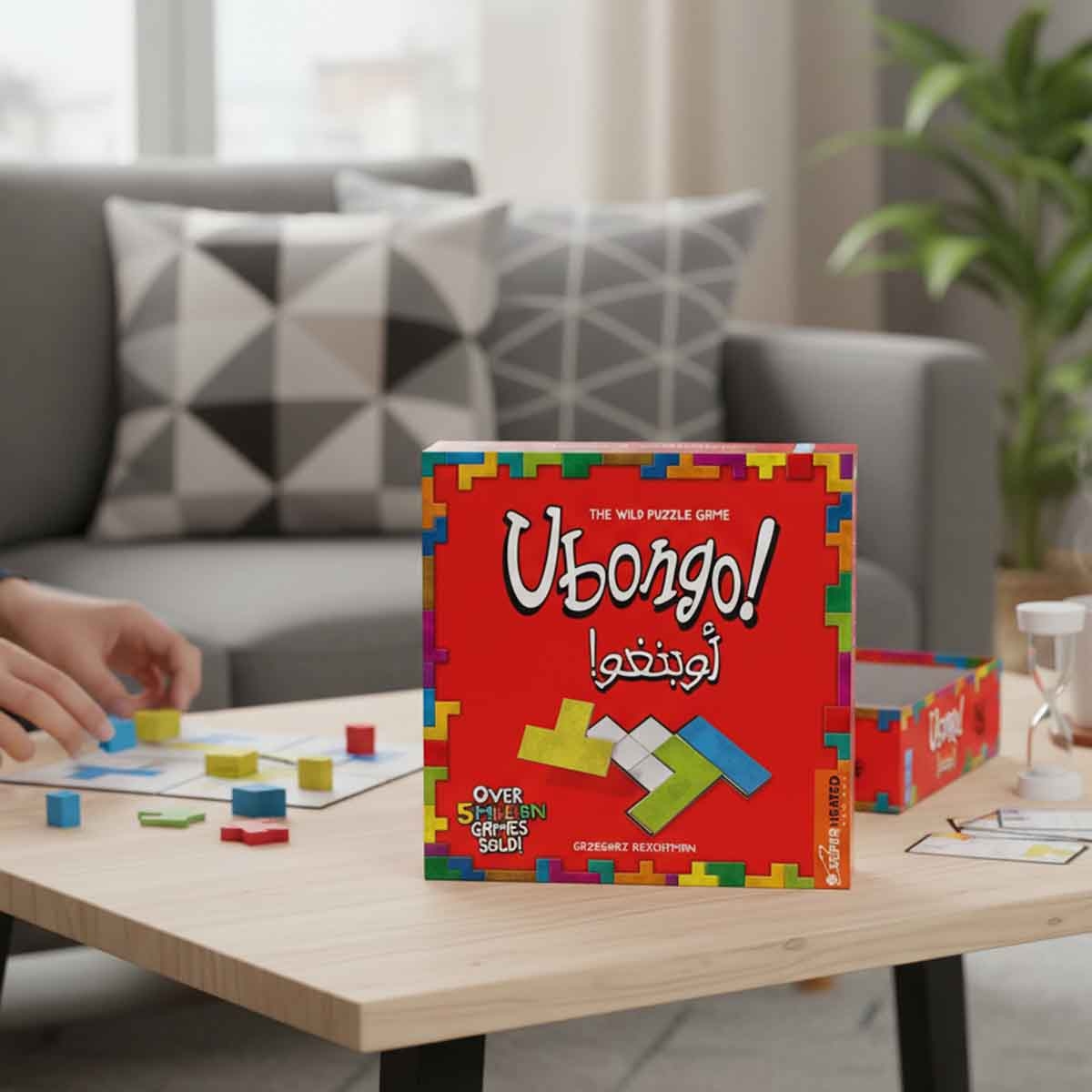 SuperHeated Neurons Ubongo Board Game Unisex, 8-10 Years