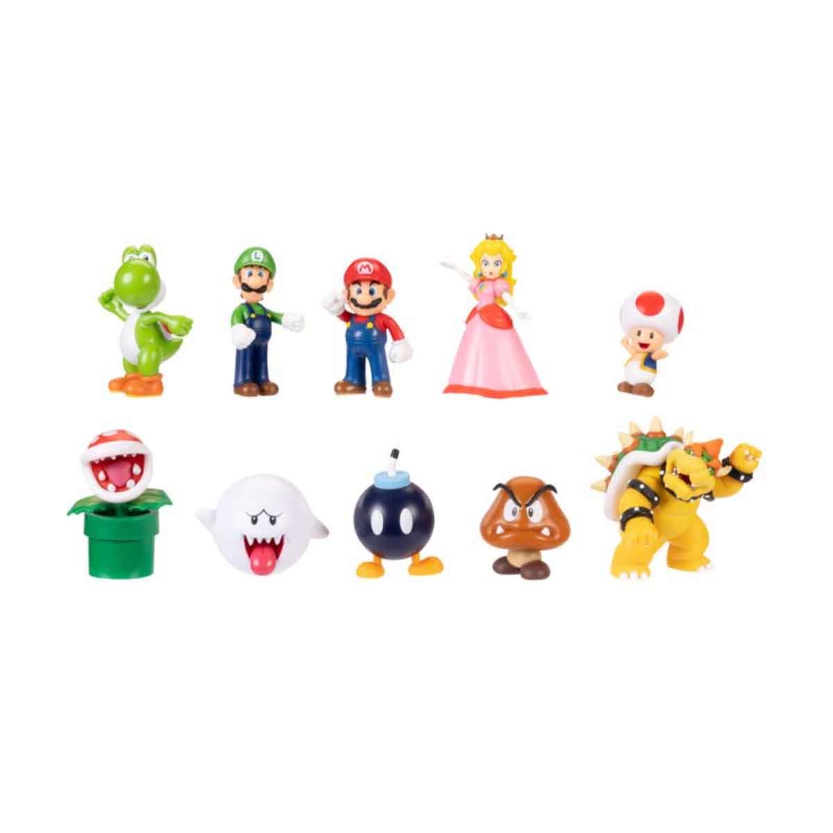 Super Mario 2.3" Friends & Foes Action Figure Set Unisex, 3-4 Years