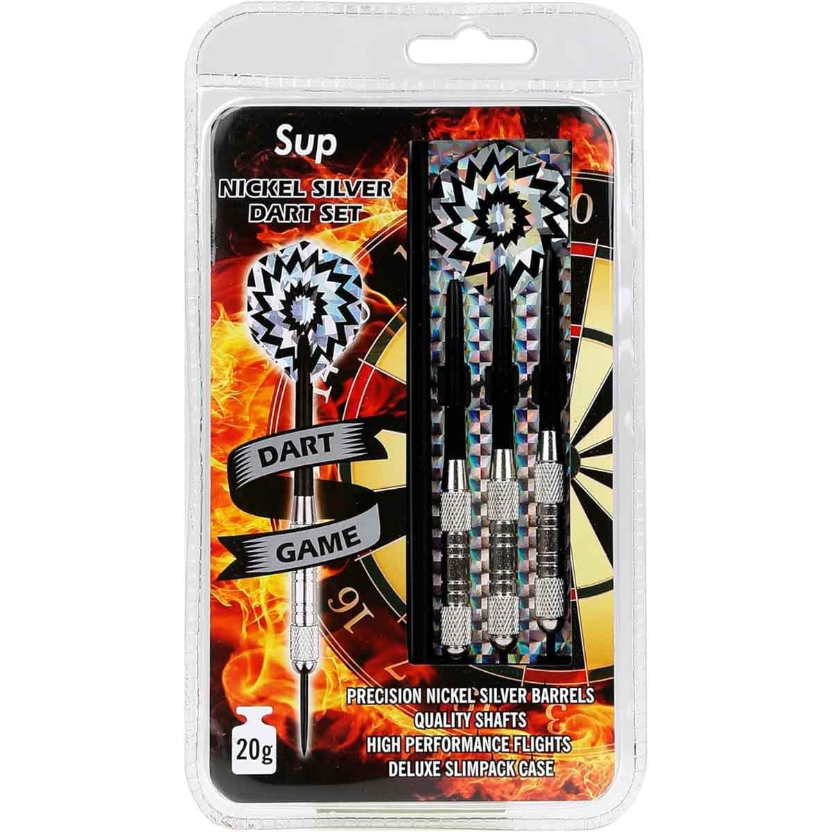 Supreme Sports 3-Piece Steel Darts Set