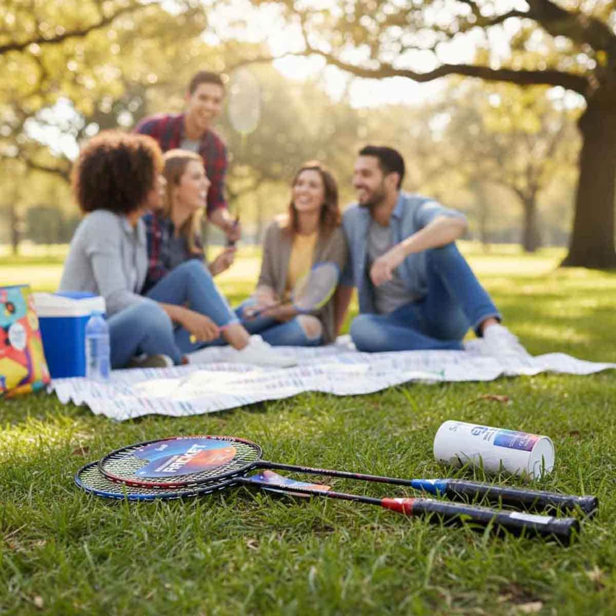 Supreme Sports 5-Piece Badminton Set