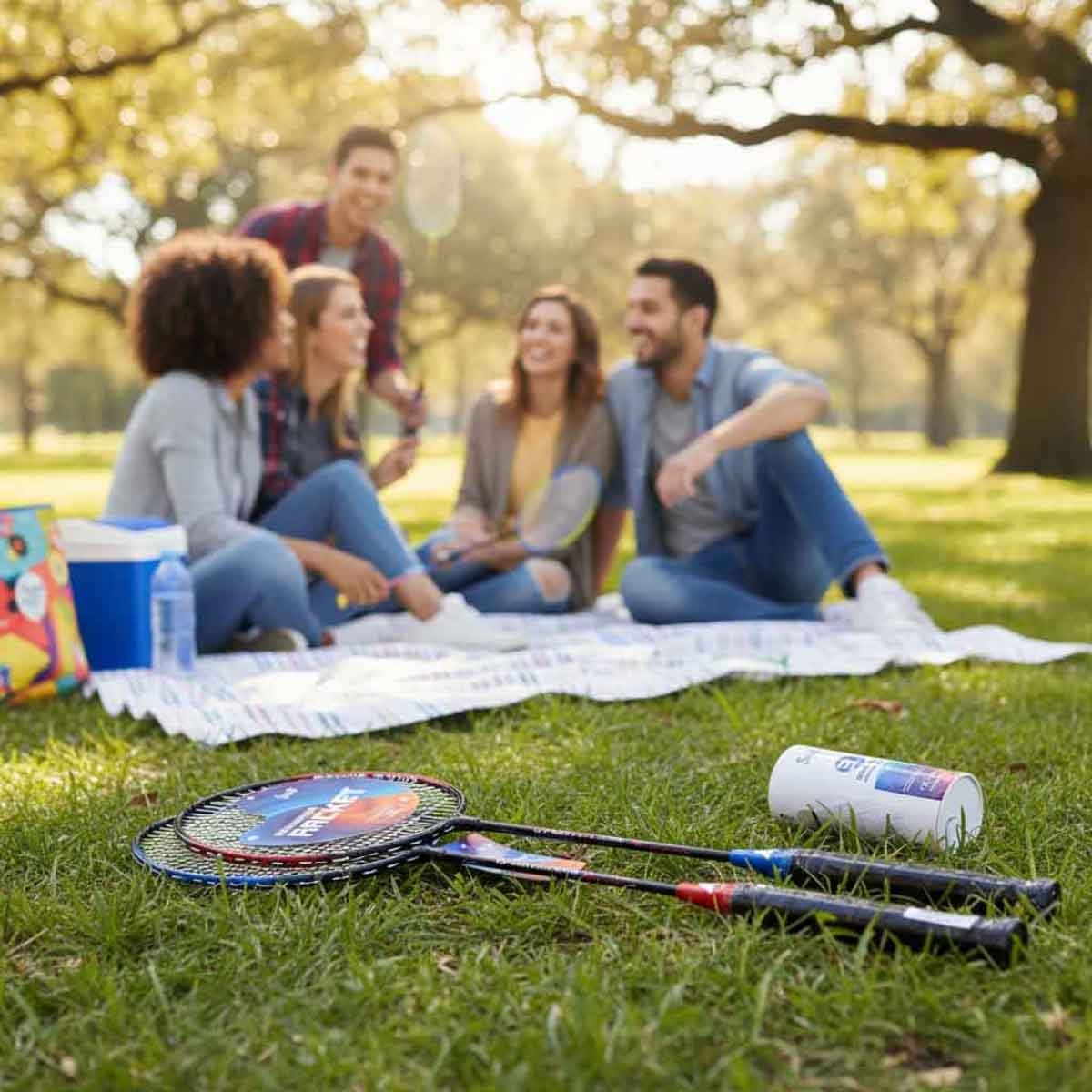 Supreme Sports 5-Piece Badminton Set