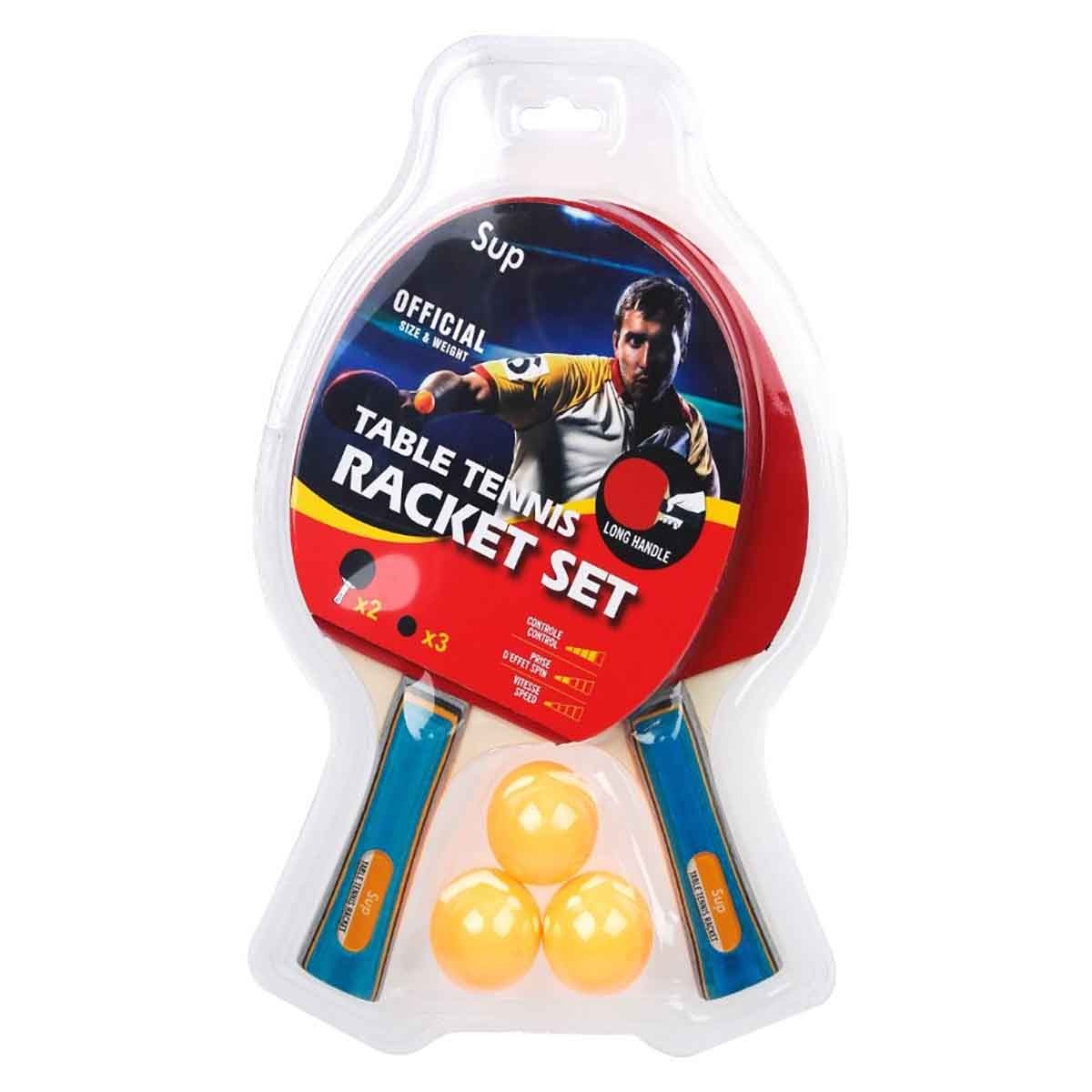 سوبريم سبورتس مجموعة مضارب تنس طاولة 5 قطع