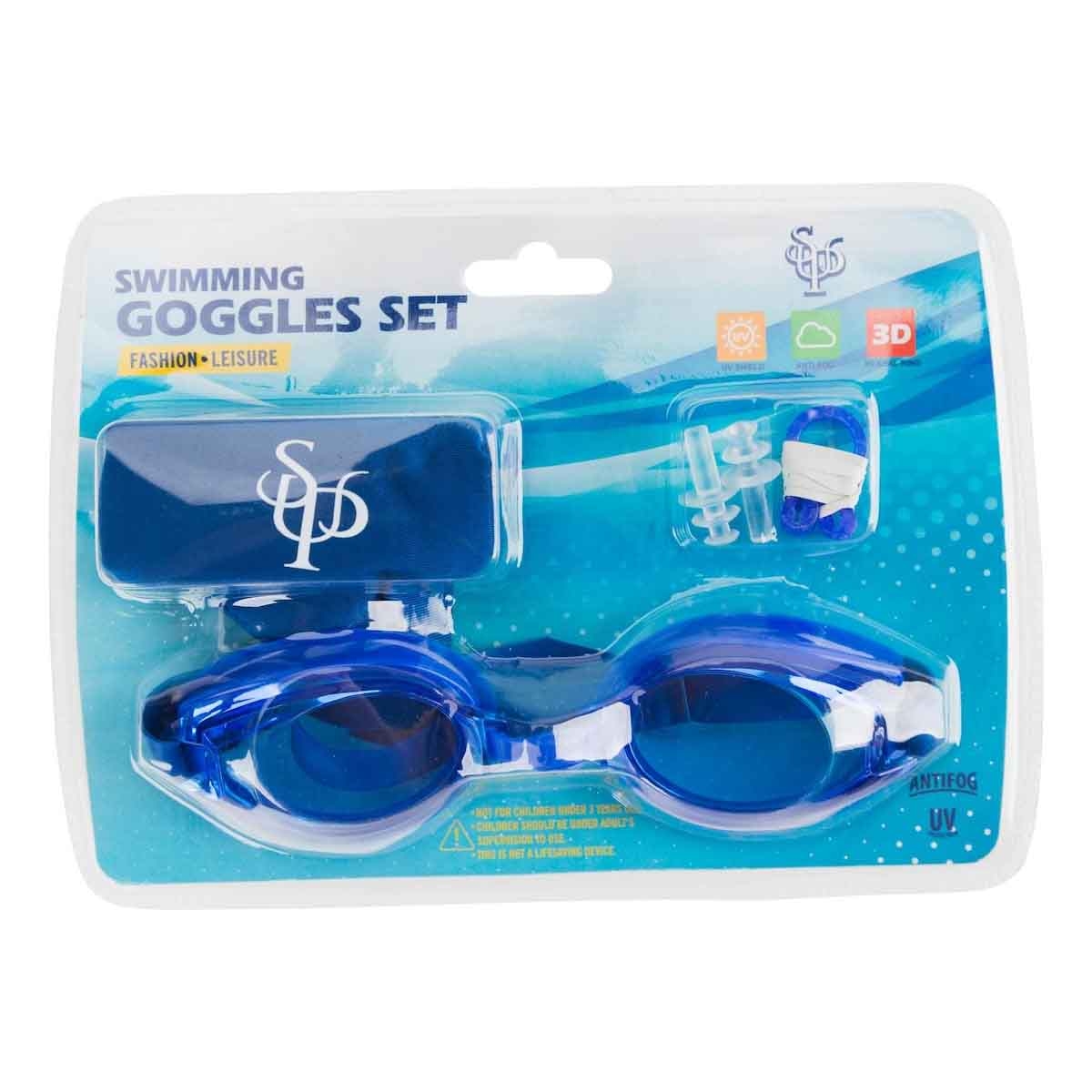 سوبريم سبورتس مجموعة نظارات سباحة متنوعة للمراهقين