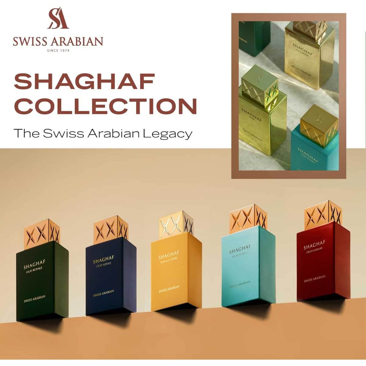 Swiss Arabian Shaghaf Oud Aswad Eau De Parfum Unisex