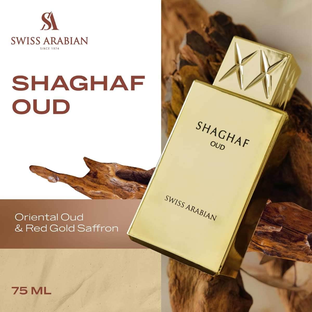 Swiss Arabian Shaghaf Oud Eau De Parfum Unisex