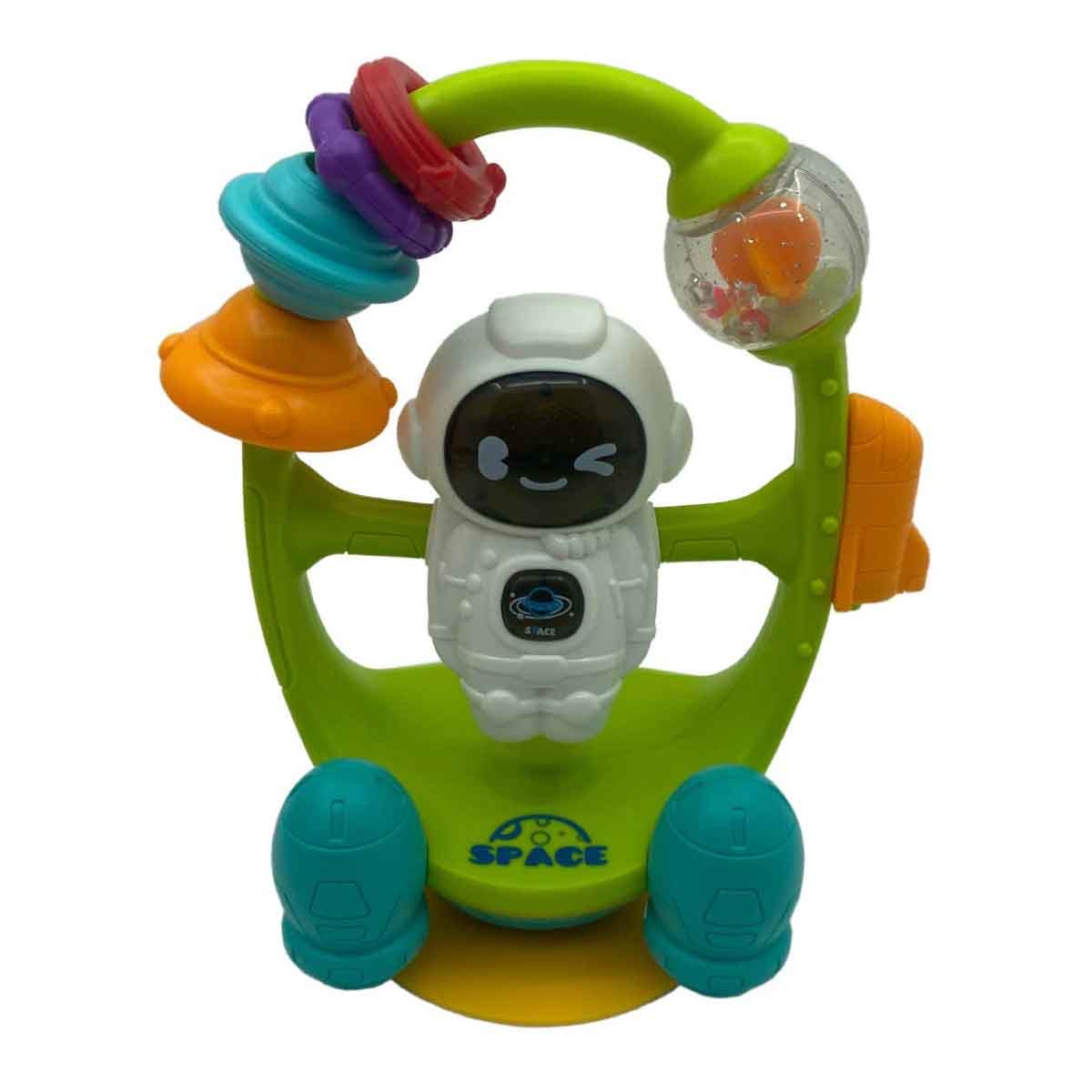 تشيمستار لعبة طاولة هزازة منوعة مع صوت وضوء للأطفال من عمر 0-2 سنوات